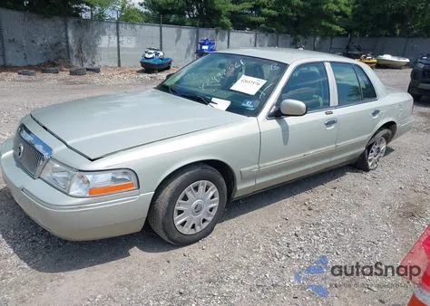 2005 Mercury Grand Marquis Gs from USA, damaged, VIN 2MEFM74W35X635260